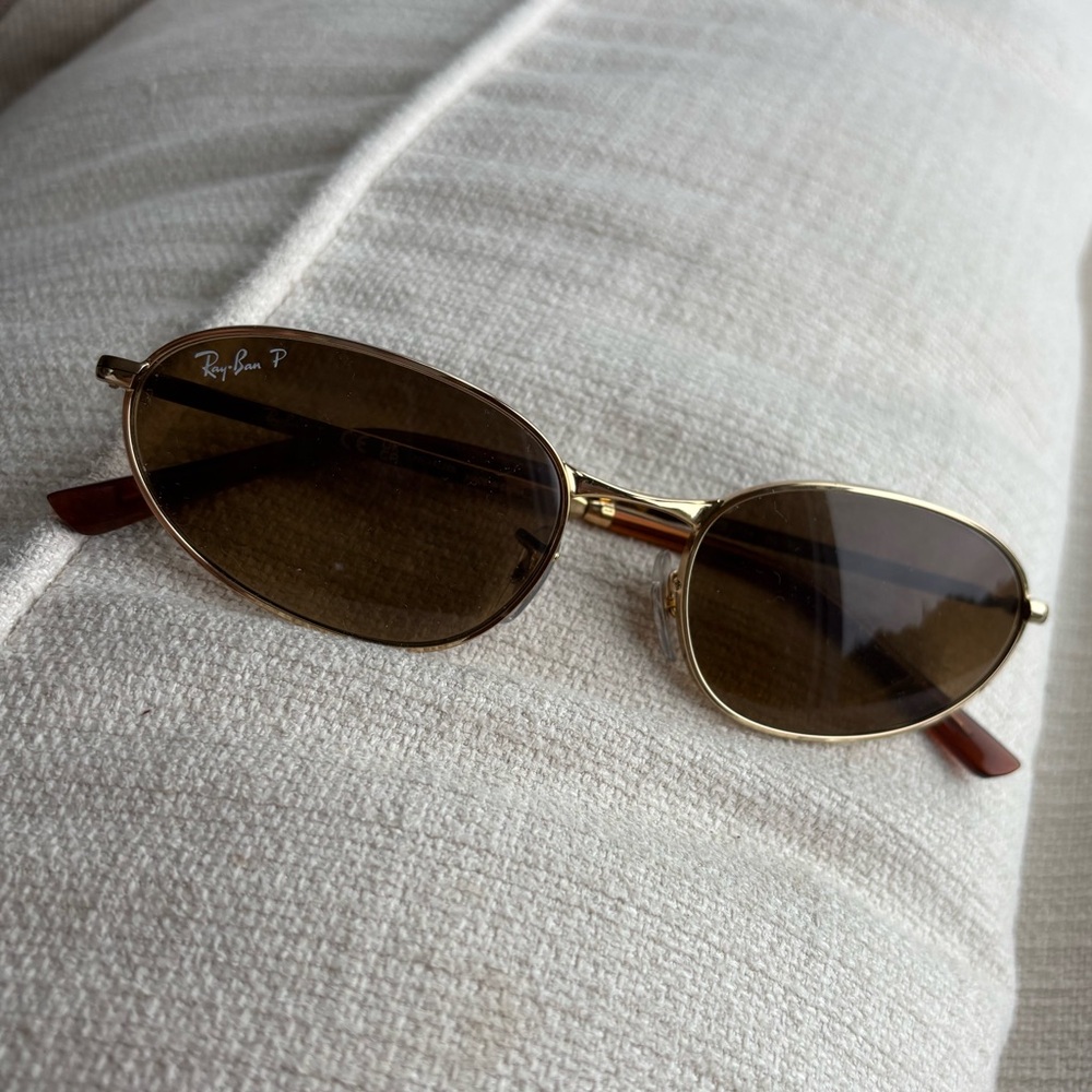 Ray-Ban Sunglasses in Arista Gold and Brown
